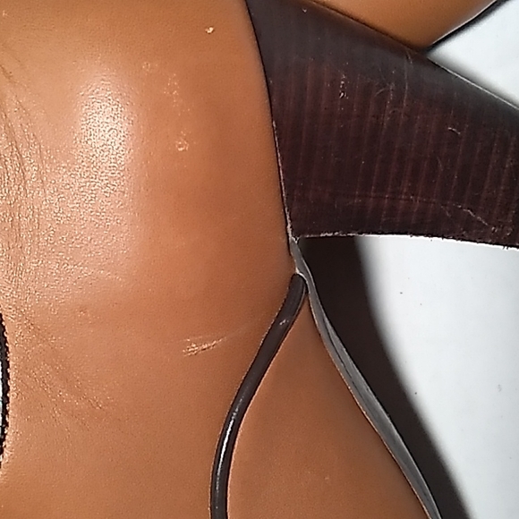 Womens Anthropologie Faryl Robin Bootie Ankle Boot 7.5 Tan/Brown - Picture 9 of 9